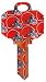 Cleveland Browns Schlage SC1 House Key