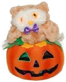 Halloween Light Up Owl Jack-O-Latern - (Battery Powered) by Avon Products
