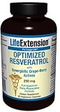 Optimized Resveratrol with Synergistic Grape-Berry Actives, 250 mg, 60 vegetarian capsules