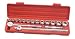 1/2-Inch Drive Pro Socket Set Crv (SAE) Notched - 17-Piece