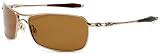 Oakley Men's Crosshair 2.0 Polarized Metal Sunglasses,Polished Gold Frame/Bronze Lens,one size