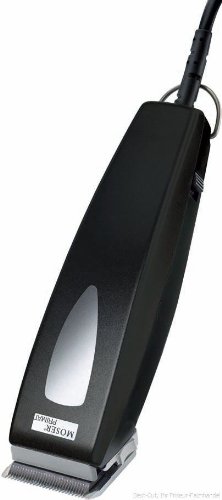 Moser Premium Hundeschermaschine Primat 1234 + 8 Edelstahlaufsteckkämme. 2 Schneidsätze! Kraftvoll. Auch für Verfilzungen! Made in Germany!