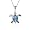 Sterling Silver Swimming Sea Turtle Necklace, 16 inches