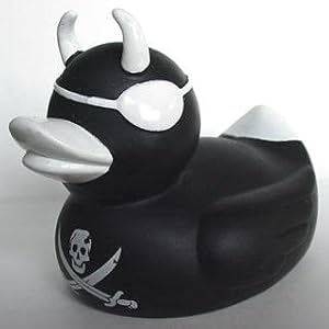 Pirate Devil Duckie Rubber Duck by 