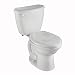American Standard 2485.010.020 Colony FitRight Elongated Two-Piece Toilet with 10-Inch Rough-In, White
