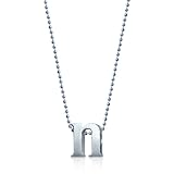 Alex Woo Little Letters Sterling Silver Letter