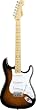 Fender Classic Player '50s Stratocaster&reg; Electric Guitar, 2 Tone Sunburst, Maple Fretboard