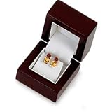 Cherrywood Flap Earring Box Flap Earring Wood Box