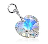 New Sparkling Swarovski Crystal Pendant Sterling Silver