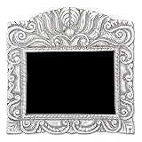 Aluminum picture frame, 'Mexican Baroque' (5x7)