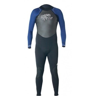 Hyperflex Wetsuits Girls' Access 3/2mm Full Suit,Black/Blue,10