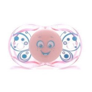 RaZbaby　ラズベビー Keep-it　クリーン　おしゃぶり　【ピンクバタフライ】[RAZ3] [Baby Product]