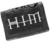 Him - Gray Fabric Wallet