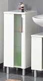 Badezimmer / Bad / Badmöbel Unterschrank Weiß / Weiß