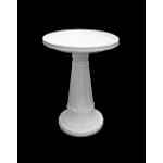 Nudell 37903 Hartwell Birdbath White