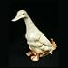 Porcelain Standing Duck Small