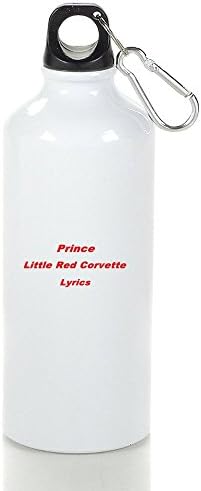 Starbks Little Red Corvette Custom Sports Water Bottle 400ml/500ml/600ml White 600ml