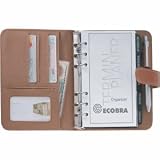 Ecobra Organizer Bonn A6 Kunstleder braun Kalendarium 2011 Bild
