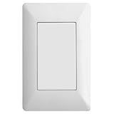 On-Q/Legrand Blank AnyPort Designer Wall Plate, White