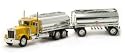 1:32 SCALE DIECAST PETERBILT DOUBLE TANKER