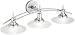 30 Wide Nickel Bathroom Light Fixture