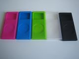 APPLE IPOD NANO 2ND GENERATION TUBES (SKINS) PACK (5 COLOURS-GREEN, PINK, CLEAR, BLACK, BLUE)
