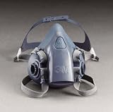 3M 7500 Series Reusable Half Facepiece, Model 7501. Size: Small