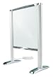 Thermique Freestanding Glass Towel Warmer - White/Chrome