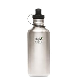 Klean Kanteen Colors Poly Sport Top Stainless Steel Reusable Water Bottles