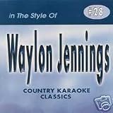 WAYLON JENNINGS Country Karaoke Classics CDG Music CD