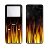 BBQ (Flame) - Apple iPod nano 1G (1st Generation) 1GB/ 2GB/ 4GB Protector Skin Decals - Faceplates