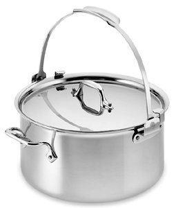 All-Clad Pouring Stockpot with Lid, 8 Quart