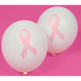 BREAST CANCER Awareness 12 PINK RIBBON BALLOONS by wholesale-distributor