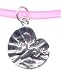 8 Pink Frog on Lily Pad Ankle Bracelet Sterling Silver Jewelry