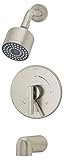 Symmons S-3502-CYL-B-STN-TRM Dia Tub/Shower Trim, Satin [並行輸入品]