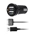 Automotive : Kensington K33497US PowerBolt Duo Car Charger, iPhone 4 and iPhone 4S Compatible
