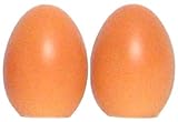 Ceramic Pottery Eggs Salt and Pepper Shakers 2"H Two Sets