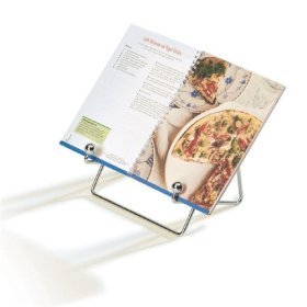 Buy CHROME PLATE metal COOKBOOK HOLDER Kitchen DECOR NEW by Spectrum Inc now!