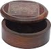 Girls Gift - Wooden Jewelry Boxes Hand Engraved Antiqued Finish Indian Style (wc357)