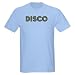 Disco Ash Grey T-Shirt Disco Light T-Shirt by CafePress