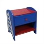 Fire Engine Nightstand with Drawer