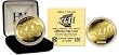 Super Bowl XLII 24kt Gold Flip Coin