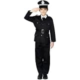 Child Policeman Costume - Large