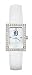 Detroit Tigers Ladies Allure Watch White Leather Strap