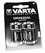 Suchen : Varta Batterie Alkaline Baby 1.5V, 2 Stk.