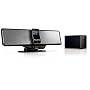 Philips DC912/37 Shelf Bar 100-Watt Audio System with Wireless Subwoofer for iPod (Black/Silver)