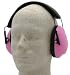 Radians Clam Shell Earmuffs Pink - NRR 21