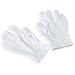 White Cotton Gloves Adult