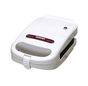 山善(YAMAZEN) ホットサンドメーカー YHS-S300(W) ホワイト