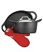 All-Clad Cast Aluminum 5-1/2-Quart Dutch Oven with Two Oven Mitts